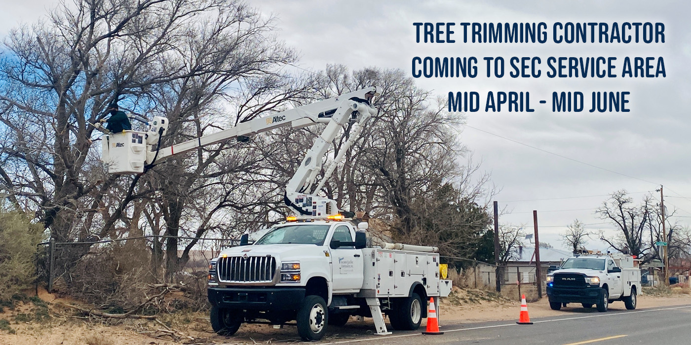 Tree Trimming contractor coming to SEC