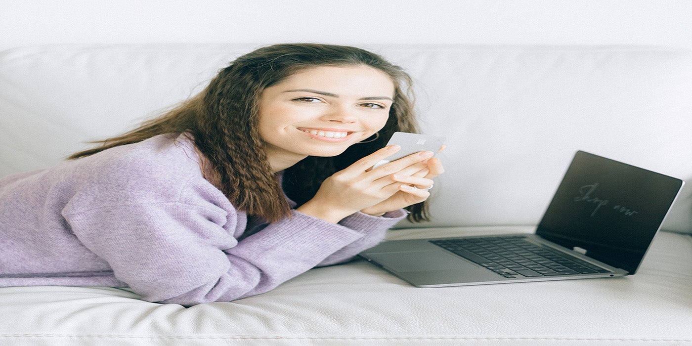 lady on computer