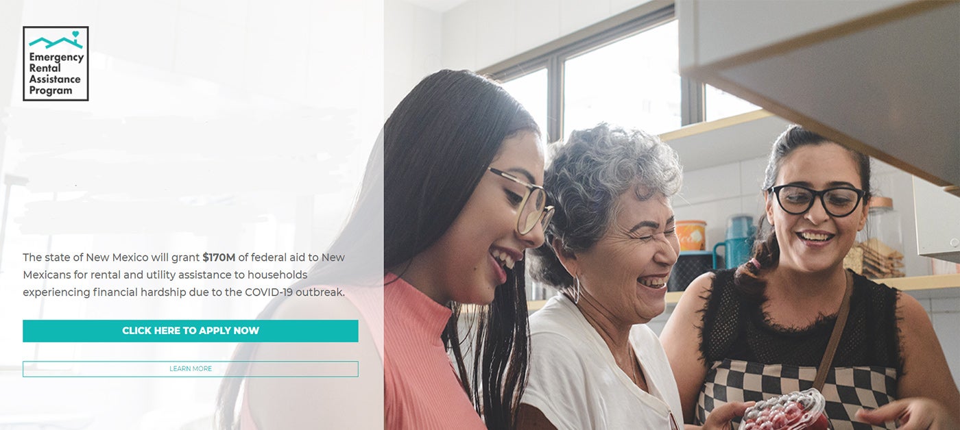 Utility Assistance available rent help screenshot